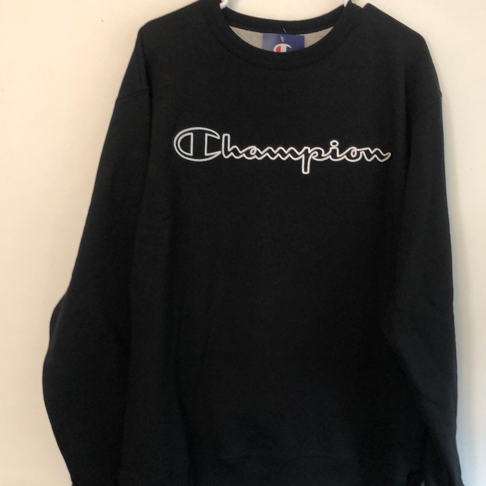 NWT Champion Powerblend Crew Sweatshirt - Picture 2 of 3
